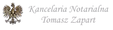  logo Kancelaria Notarialna Tomasz Zapart